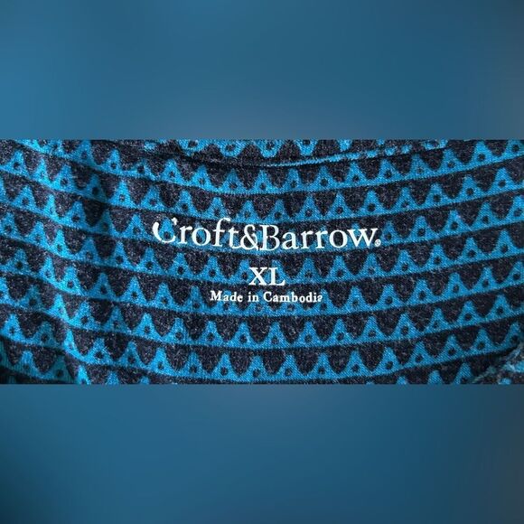 NWOT … CROFT & BARROW “Size: XL” Sleeveless Blouse - Picture 3 of 3